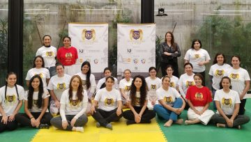 Quinta sesión de la Academia Guardian Girls de Aikido en Bogotá